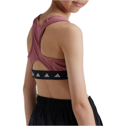 adidas Sportswear TECHFIT Power React Sport-BH Kinder AFAK - precri/black/white 128