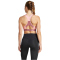 adidas Performance TECHFIT High-Neck Colorblock Medium Support Sport-BH Damen AFAK - precri XL A-B