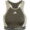 adidas Performance TECHFIT High-Neck Colorblock Medium Support Sport-BH Damen AEDR - shaoli XL A-B