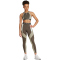 adidas Performance TECHFIT High-Neck Colorblock Medium Support Sport-BH Damen AEDR - shaoli XL A-B