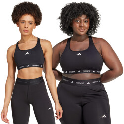 adidas Performance TECHFIT Medium Support Sport-BH Damen 095A - black XXS D-DD