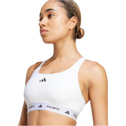 adidas Performance TECHFIT Medium Support Sport-BH Damen 001A - white XS A-B