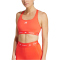 adidas Performance TECHFIT Medium Support Sport-BH Damen A0TB - brired XS A-B