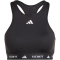 adidas TECHFIT High-Neck Medium Support Sport-BH Damen 095A - black XL A-B