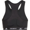 adidas TECHFIT High-Neck Medium Support Sport-BH Damen 095A - black XL A-B