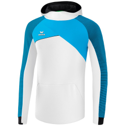 erima Premium One 2.0 Hoodie Kinder white/curacao/black 128