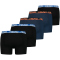 5er Pack HEAD Basic Boxershorts Herren 022 - black/blue S