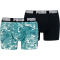 2er Pack PUMA Camo Boxershorts Herren 002 - real teal S
