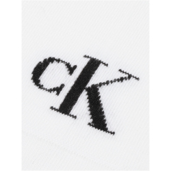 2er Pack Calvin Klein Contrast Socken Herren 001 - white/black