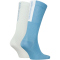 2er Pack Calvin Klein Contrast Socken Herren 002 - blue/white