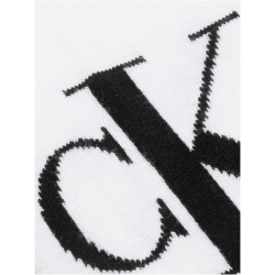 2er Pack Calvin Klein Logo Sneakersocken Herren 001 - white/black