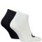 2er Pack Calvin Klein Logo Sneakersocken Herren 001 - white/black