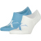 2er Pack Calvin Klein Logo High-Cut F&uuml;&szlig;linge Herren 002 - white/light blue