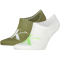 2er Pack Calvin Klein Logo High-Cut F&uuml;&szlig;linge Herren 003 - white/green