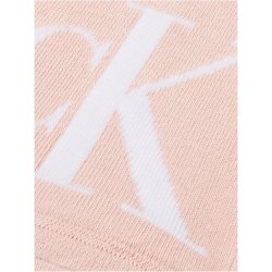 2er Pack Calvin Klein Logo Sneakersocken Damen 003 - pink/white