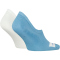 2er Pack Calvin Klein Contrast High-Cut F&uuml;&szlig;linge Herren 002 - blue/white