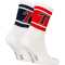 2er Pack TOMMY HILFIGER Patch Socken 002 - red combo 39-42