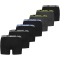 7er Pack HEAD Basic Boxershorts Herren 001 - black/grey melange S