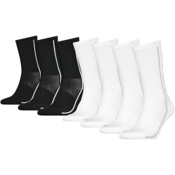 7er Pack HEAD Performance Crew Socken 001 - white/black 39-42
