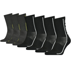 7er Pack HEAD Performance Crew Socken 003 - black/grey...