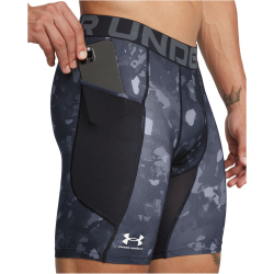 UNDER ARMOUR HeatGear Printed Kompressions-Shorts Herren