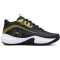 UNDER ARMOUR GS Lockdown 7 Basketballschuhe Kinder 001 - black/black/metallic gold 35.5