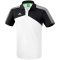 erima Premium One 2.0 Funktions-Poloshirt white/black/white M