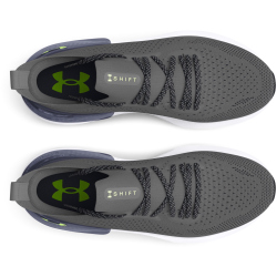 UNDER ARMOUR Shift Laufschuhe Herren 103 - castlerock/white/morph green 44