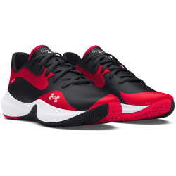 UNDER ARMOUR Lockdown 7 Low Basketballschuhe 600 - red/black/white 40.5