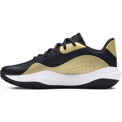 UNDER ARMOUR Lockdown 7 Low Basketballschuhe 001 - black/metallic gold/black 45.5