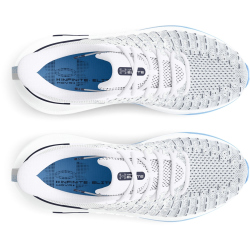 UNDER ARMOUR Infinite Elite Laufschuhe Damen 102 - white/halo gray/midnight navy 37.5
