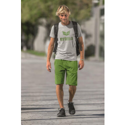 erima Essential Sweatshorts light grey melange/black S