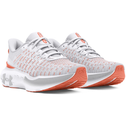 UNDER ARMOUR Infinite Elite Laufschuhe Herren 104 - white/halo gray/flare orange 42