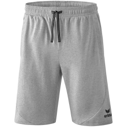 erima Essential Sweatshorts light grey melange/black 3XL