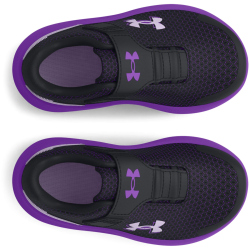 UNDER ARMOUR Surge 4 AC Laufschuhe M&auml;dchen 002 - black/lavish/salt purple 21