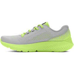 UNDER ARMOUR Rogue 4 AL Laufschuhe Jungen 101 - mod gray/morph green/black 28