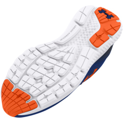 UNDER ARMOUR Rogue 4 Laufschuhe Jungen 400 - tech blue/black/orange blast 36.5