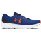 UNDER ARMOUR Rogue 4 Laufschuhe Jungen 400 - tech blue/black/orange blast 40