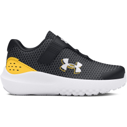 UNDER ARMOUR Surge 4 AC Laufschuhe Jungen 004 - black/taxi/white 22