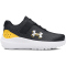 UNDER ARMOUR Surge 4 AC Laufschuhe Jungen 004 - black/taxi/white 22