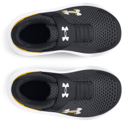 UNDER ARMOUR Surge 4 AC Laufschuhe Jungen 004 - black/taxi/white 25