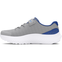 UNDER ARMOUR Surge 4 AC Laufschuhe Jungen 101 - mod gray/tech blue/horizon blue 30