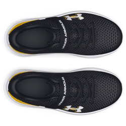 UNDER ARMOUR Surge 4 AC Laufschuhe Jungen 004 - black/taxi/white 27.5