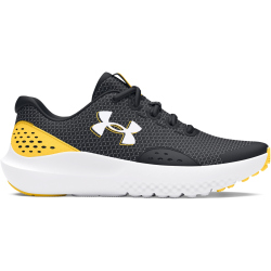 UNDER ARMOUR Surge 4 Laufschuhe Jungen 004 - black/taxi/white 36