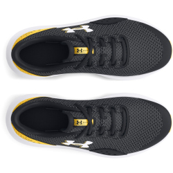 UNDER ARMOUR Surge 4 Laufschuhe Jungen 004 - black/taxi/white 36