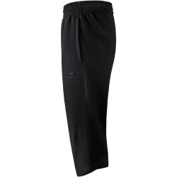 erima 3/4 Polyesterhose black S