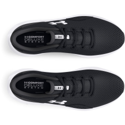 UNDER ARMOUR Surge 4 Laufschuhe Herren 001 - black/anthracite/white 40