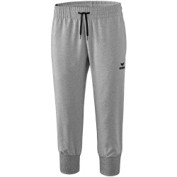 erima 3/4 Polyesterhose Damen grey melange 34