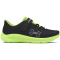 UNDER ARMOUR Pursuit 3 BL AC Laufschuhe Jungen 003 - black/morph green/mod gray 29