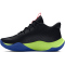 UNDER ARMOUR Jet 23 Basketballschuhe Kinder 005 - black/morph green/beta 36.5